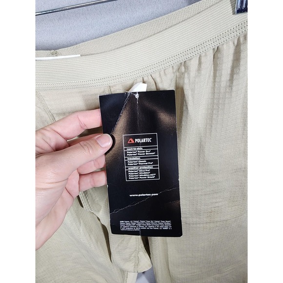 US Military ECWCS Pants Mens 2XL Regular Tan Gen III Level 2 Polartec Base Layer - Picture 3 of 5